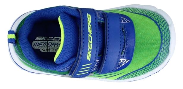 Amazon.com | Skechers Kids Boy's Nitrate-TOP Speed-K, Lime